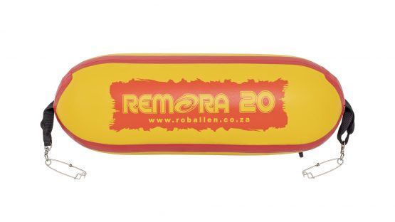 Rob Allen Remora 20l Inflatable Float - 1.5bar Inc 2xlong Line Clip With Swivel